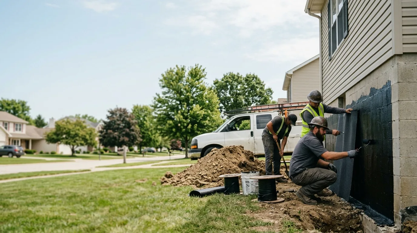 Basement Waterproofing in Weldon, IL near me